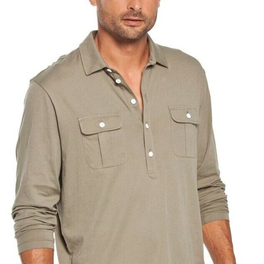 Island company Men's Collared Shirt  💯 cotton
